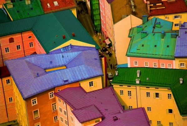 Photograph Clarisa Ponce De Leon Rooftops on One Eyeland